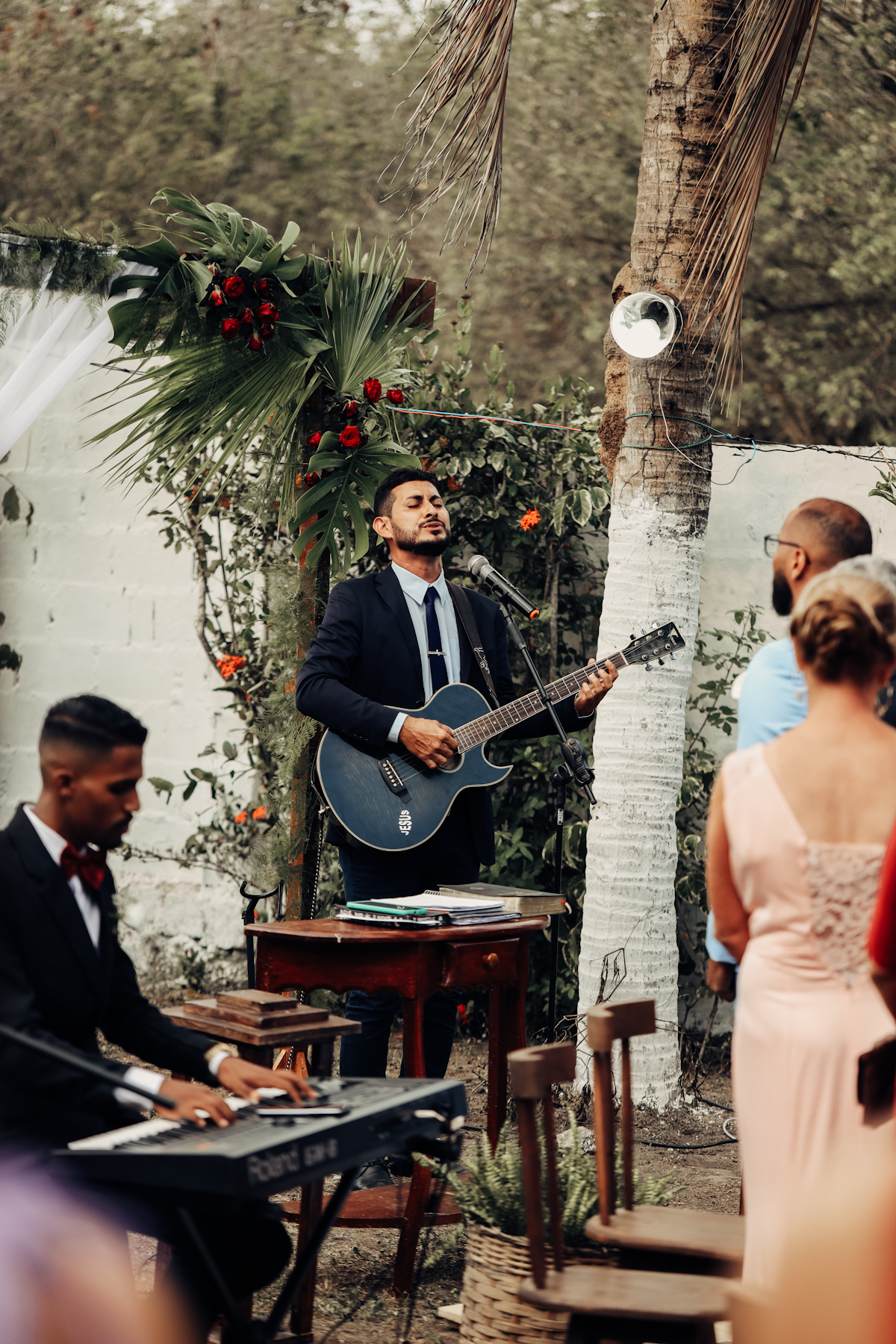 Actuación flamenco en directo en boda
